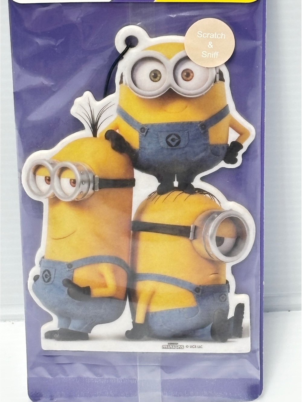 Illumination Minions Scratch & Sniff Air Freshener with Fresh Scent